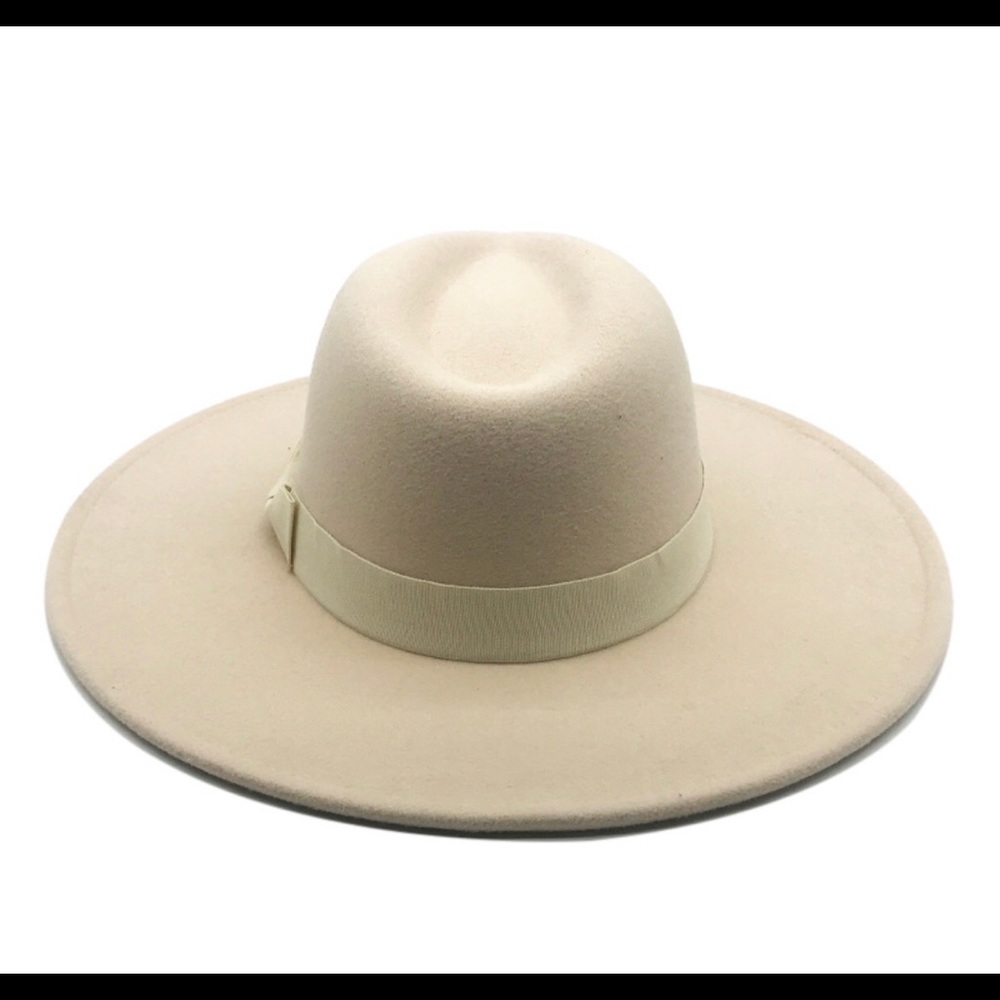 Purple Fedora wide brim ribbon adjustable hat - Picture 13 of 14